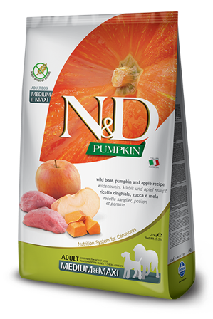 Farmina N&D Pumpkin Cinghiale E Zucca Cani Adulti Taglia Media E