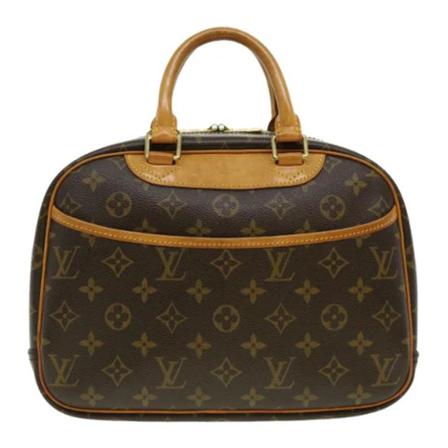 Louis Vuitton Vintage, Brown Canvas Louis Vuitton Trouville Bruin, Dames, Maat:ONE Size