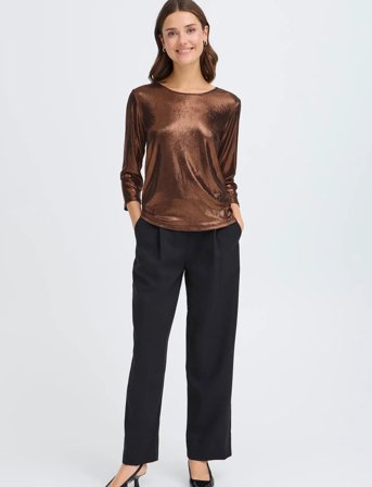 Fransa Frfranny Tee 2 - Brown - L