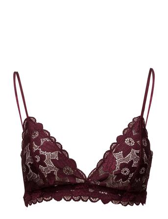 Marilyn Bra 6356 Lingerie Bras & Tops Soft Bras Triangle Bras Röd Samsøe Samsøe