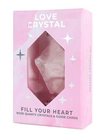 Gift Republic | Crystal Healing Kit Love | ONE SIZE