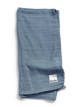 Bamboo Muslin Blanke - Tender Blue Baby & Maternity Baby Sleep Muslins Muslin Blankets Sininen Elodie Details