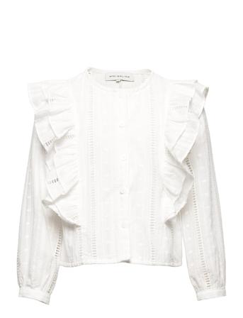 Mini Addison Blouse White By Malina