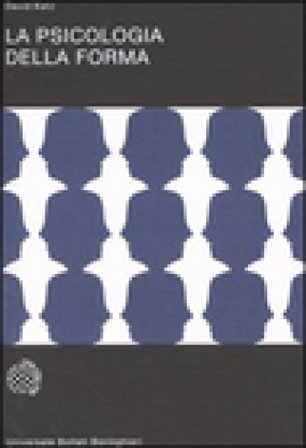 La psicologia della forma David Katz