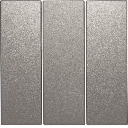 Hager 16651404 Vippa trippel Silver, Strömbrytare & vägguttag