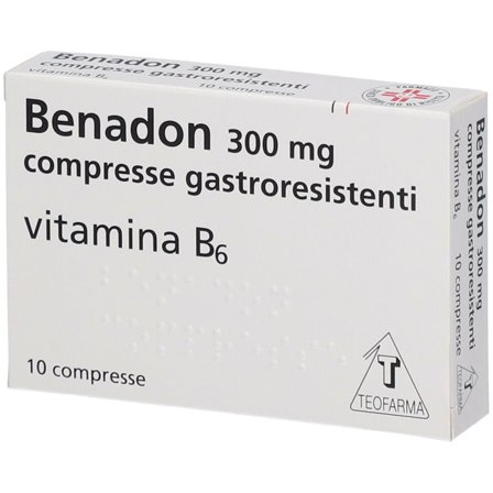 Benadon 300mg 10 Compresse Gastroresistenti