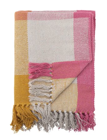 Bloomingville Hadley Pledd Multifarget-Bomull 130x160