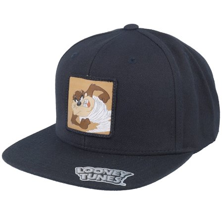 Looney Tunes - Black snapback Czapka Z Daszkiem - Taz Black Snapback @ Hatstore