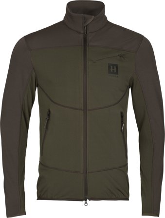 Härkila Olaf Fleece Jacket Green/Shadow Grey