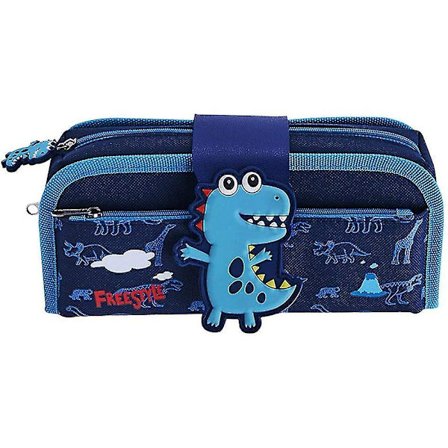 Fuyao Dinosaur Pencil Case For Boys Kids Cartoon Big Capacity Detachable Pencil