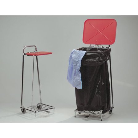 Säckställ lock/pedal 60L - Lyreco - Städ och hygien - Avfallshantering och källsortering - Säckstativ