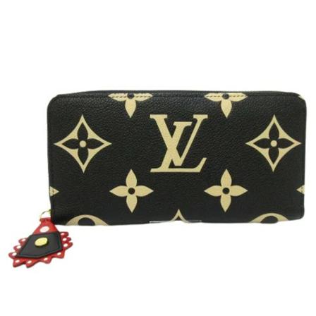 Louis Vuitton Vintage, Pre-owned Leather wallets Zwart, Dames, Maat:ONE Size