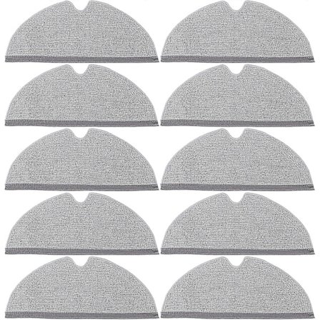 10 st Fulltäckande Moppdukar för Xiaomi Roborock S5 S50 S51 S55 S6 MAXV S5 MAX Q7 MAX+ Q8 Max Q8 Max+ Q5 Pro Q5 Pr SSWH