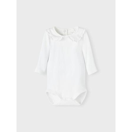 Nimeä se Baby Body pitsillä, valkoinen, koko 50 Multicolor