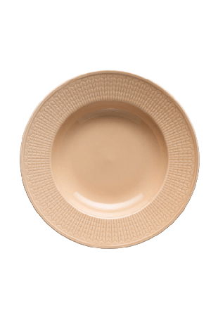 Rörstrand Swedish Grace tallrik djup 21 cm jubilee Mattallrikar Beige CM