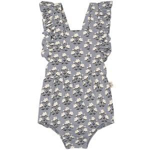 Kids - MAINIO Tradewinds GOTS Little Prairie Romper 62/68 cm - Dresses - 62/68 cm - Blue