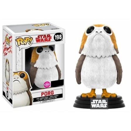 Figurine POP - Funko - Star Wars - Episode VIII - Porg - Fløjet vinyl - 9,5 cm
