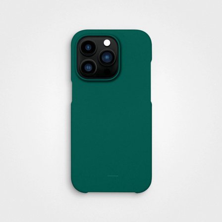 No Plastic Mobile Case Ultramarine Green | agood company, iPhone 14 Pro
