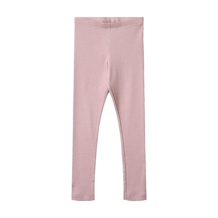 WHEAT Rib Leggings Maddy Lavender Mist Str 98/ 3 år, Tøj & Bolig, Børnetøj, Børnestrømpebukser