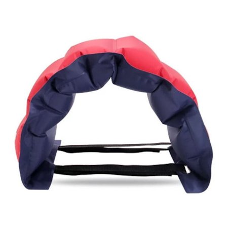 Svømmebælte, oppusteligt svømmetræningsbælte, justerbart svømmebælte med pumpe, svømmebælte til børn og voksne, vandsport