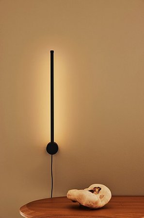Jotex - Lampa Ścienna Led 50 Cm Matowy czarny - Yara - Kup Pastill - Inne firmy Jotex