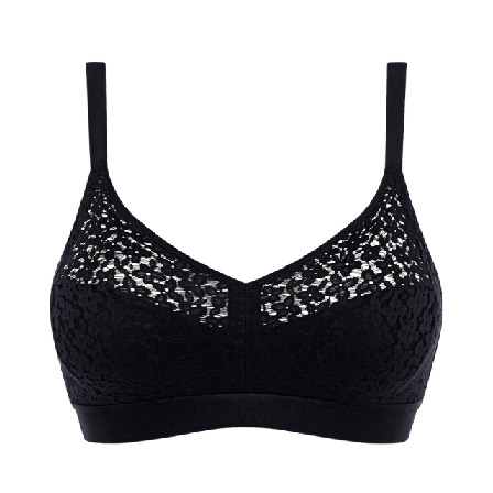 Chantelle Norah Wirefree Support Bra Bh Dam Svart F75