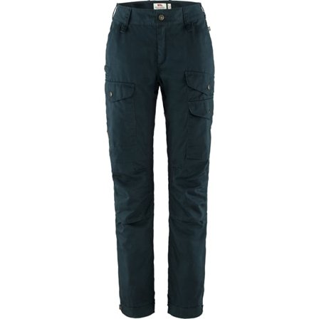 Fjällräven Vidda Pro Ventilated Trs 40/SHORT - Naiset - Dark Navy/Sininen - Vaellushousut