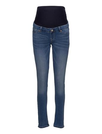 Trs Denim Mom Tova Soft Blue Tiukat Farkut Sininen Lindex