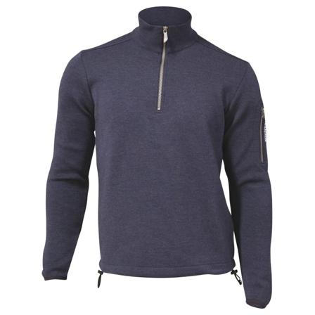 Ivanhoe Men's Assar Half Zip Men Mid layer tops Blue XXL