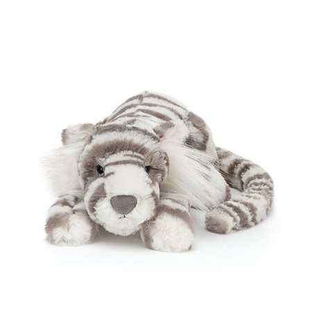 Jellycat Sacha Snötiger Blødt Legetøj, 25 cm