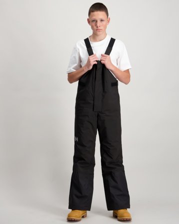 Helly Hansen JR SUMMIT 2.0 BIB PANT Svart Täckbyxor/Skalbyxor Kille - Kids Brand Store