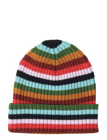 FUB Rib Beanie - Multi/patterned - 100/120