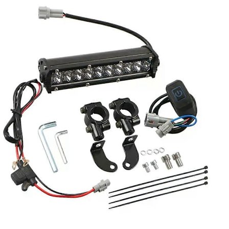 60W Motocross LED Lys Ledningsnet Plug-Play Forlygte Samling Til KLX110 CRF110 TTR110 YZ250F Dirt Bike Pitbike Styr