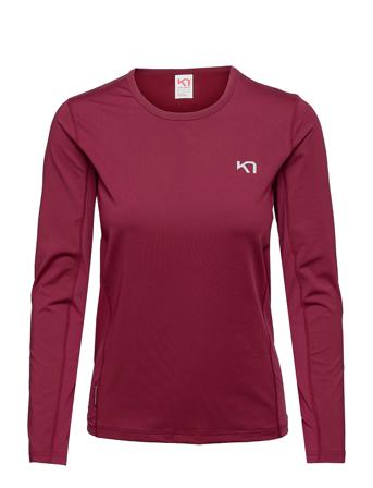 Nora Ls Langærmet T-shirt Rød Kari Traa