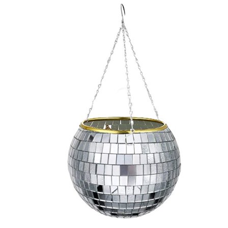 Mordely Disco Ball Planter Hängande Planter Basket 4INCH