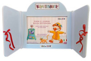 Pinin e i giorni della settimana. Kamishibai con schede. Ediz. italiana e inglese. Con audiolibro Elide Fumagalli