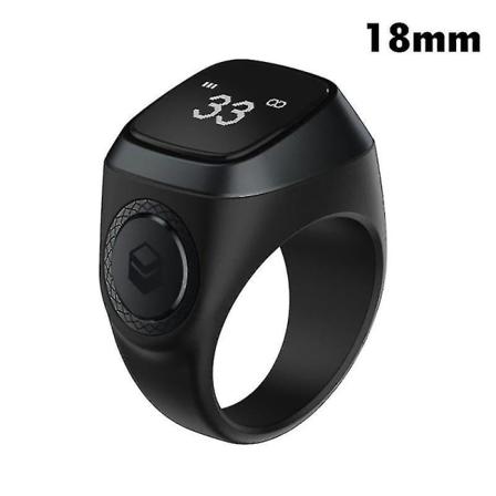 Älykäs Tasbih-laskurirengas Muslimeille Zikr Digitaalinen Tasbeeh 5 Rukoiluaika Muistutus Bluetooth
