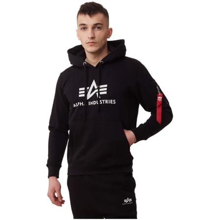 Sweatshirts Alpha Industries 3d Loogo Hoody Svarta 173 - 177 Cm/s