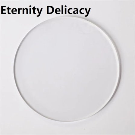 Clear Extruded Acrylic Circle Earrings Acrylic Discs Beads Round For Picture Frames Necklace Diy 6cm 7cm 8cm 9cm 10cm