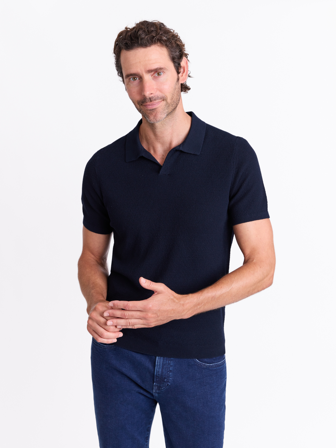 Carlo strikket polo