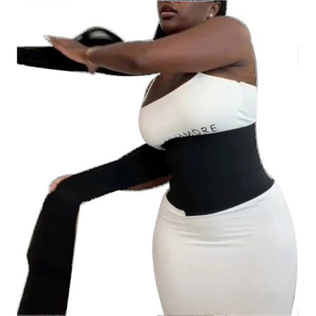 Talje-træner til kvinder Snatch Bandage Tummy Sweat Wrap Plus Size Træning Talje Trimmer til Gym Sport