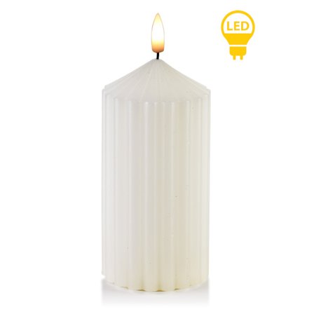 IDALIA LED-ljus 7x7x19 cm - Eleganta och säkra belysningslösning