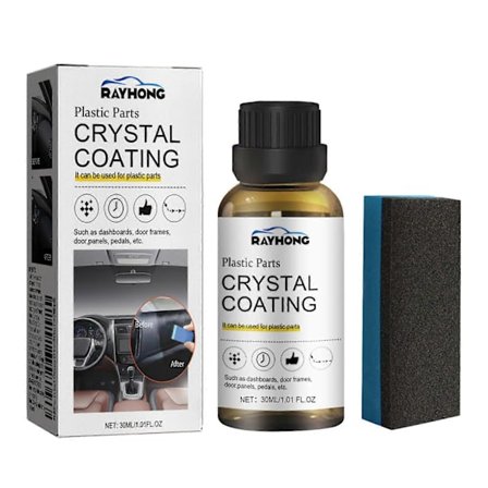 Bil Plastik Dele Restaureringsmiddel Krystalbelægning til Trim & Instrumentbræt, Glansbevarelse & UV-beskyttelse Væske