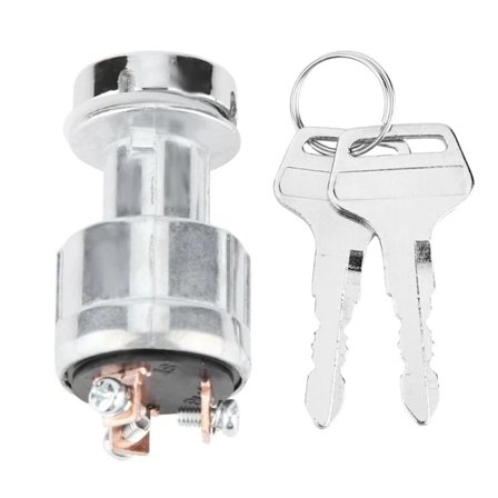 Virtalukko 2 avaimella 12V/24V autoon, moottoripyörään, veneeseen, virtalukko, yleismallinen