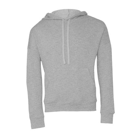 Bella + Canvas Unisex Vuxen Fleece Hoodie XS Athletic Heather G