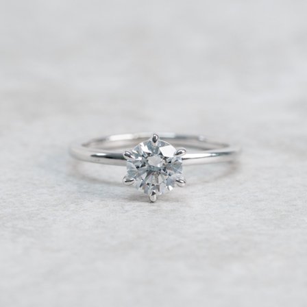 Förlovningsring Vildlin, 18K Vitguld - Förlovning- och vigselringar