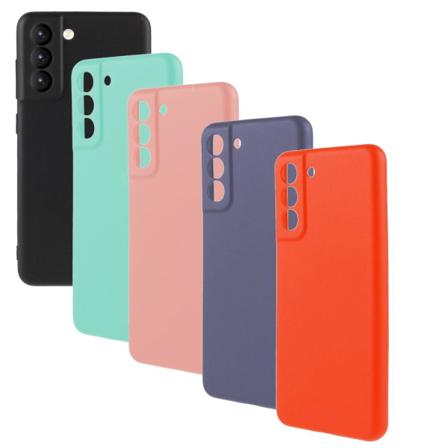 SKALO Samsung S21 FE Ultratunn TPU-Skal - Fler färger Blå