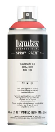 LIQUITEX Sprayfärg Fluorescent Red - Lyreco - Skola och förskola - Målarfärg och tillbehör - Sprayfärg