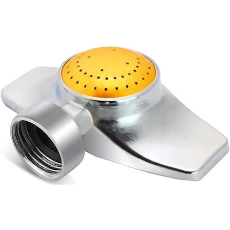 360 graders metallpunktsprinkler, liten sprinkelhage for små områder, plen-sprinklere for hage, sirkelmønster