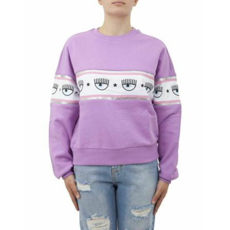 Chiara Ferragni Collection - Hoodies - Lila - Dam - Storlek: M, Dam, Storlek: M